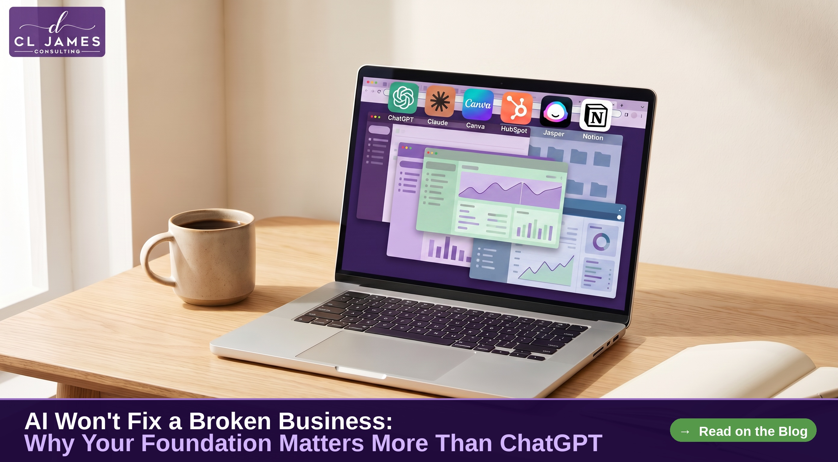 Cluttered laptop screen with multiple AI tool tabs open at once
