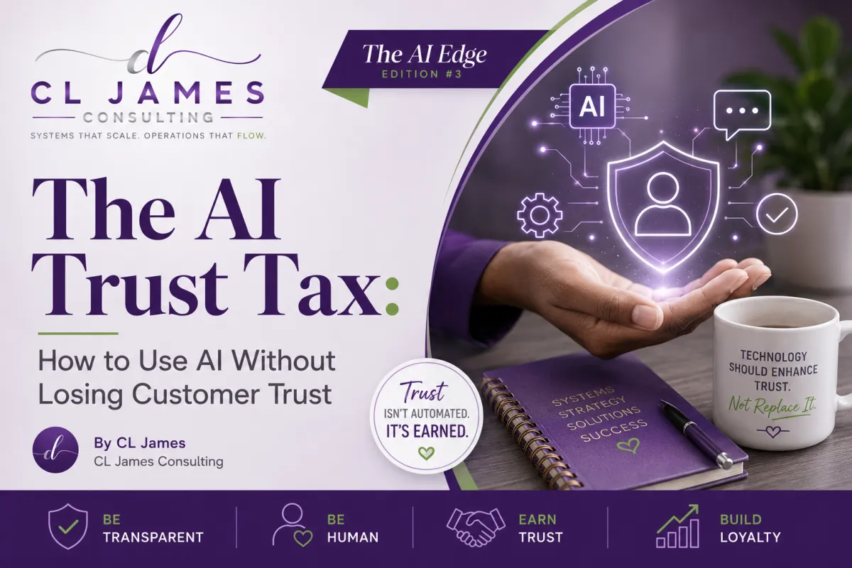 AI customer trust small business