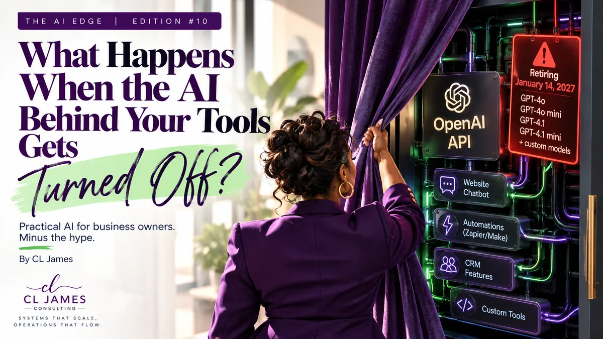 What Happens When the AI behind Your Tools Turned Off?