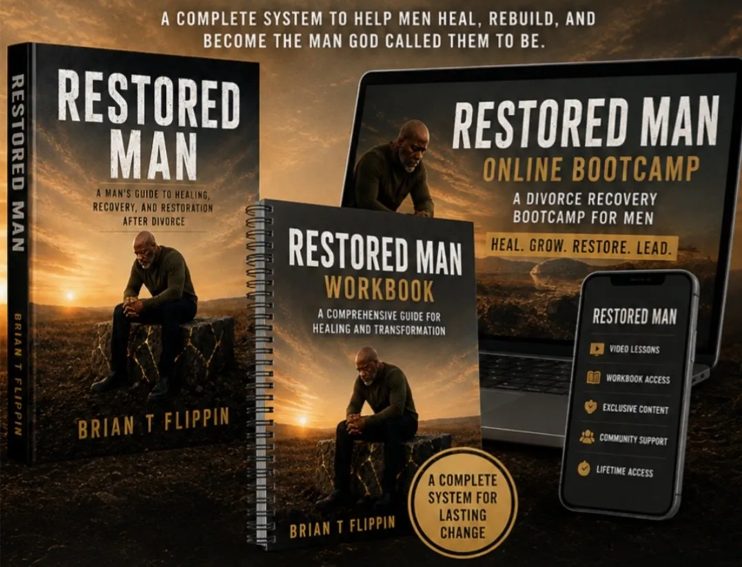 Restored Man Program recovery materials and masculine leadership