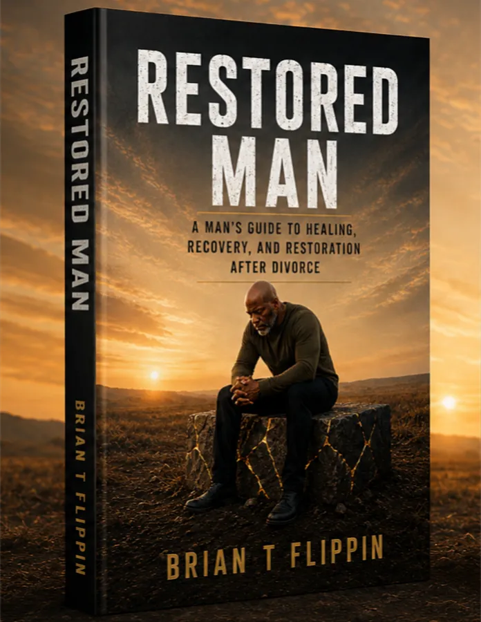 Restored Man book cover by Brian T. Flippin