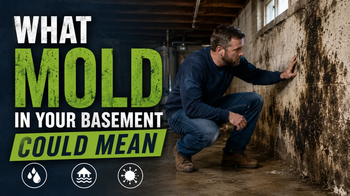 What Mold in Your Basement Could Mean