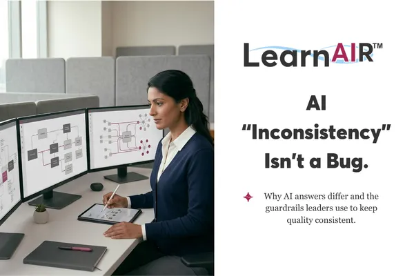 AI Colleagues Explained: Why Outputs Differ (and Why That’s Good)
