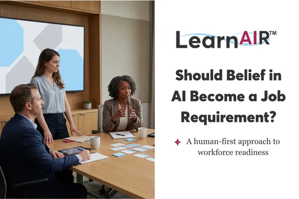Should Belief in AI Become a Job Requirement?