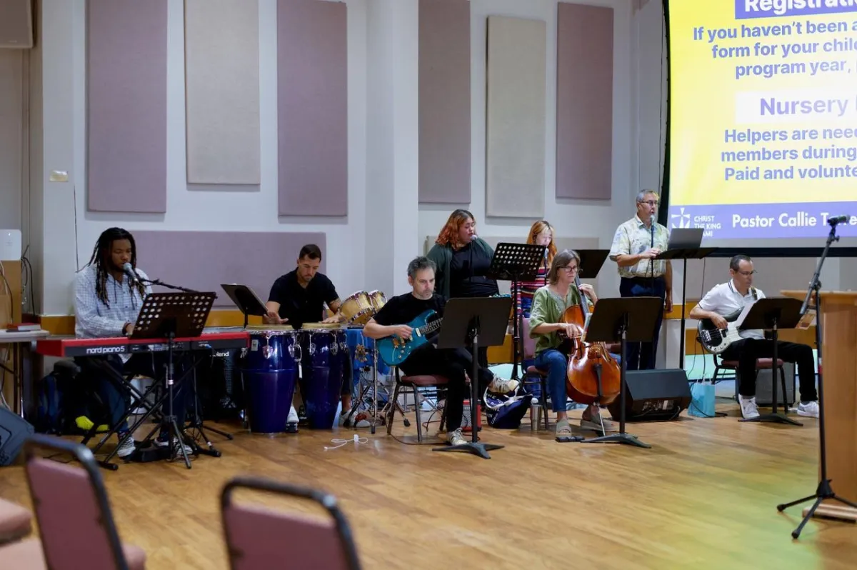 Kairos - Contemporary Worship band at Christ the King Lutheran church, Miami FL - CTKiami