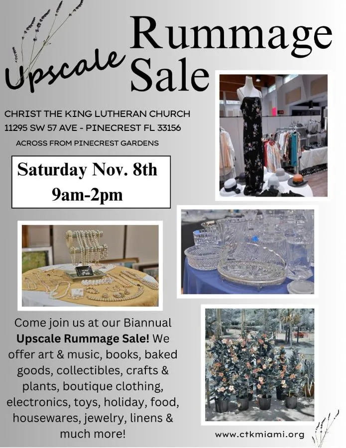 Upscale Rummage Sale - 2025-11-08