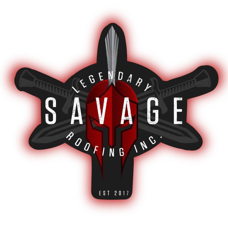 Savage Roofing Logo Brand