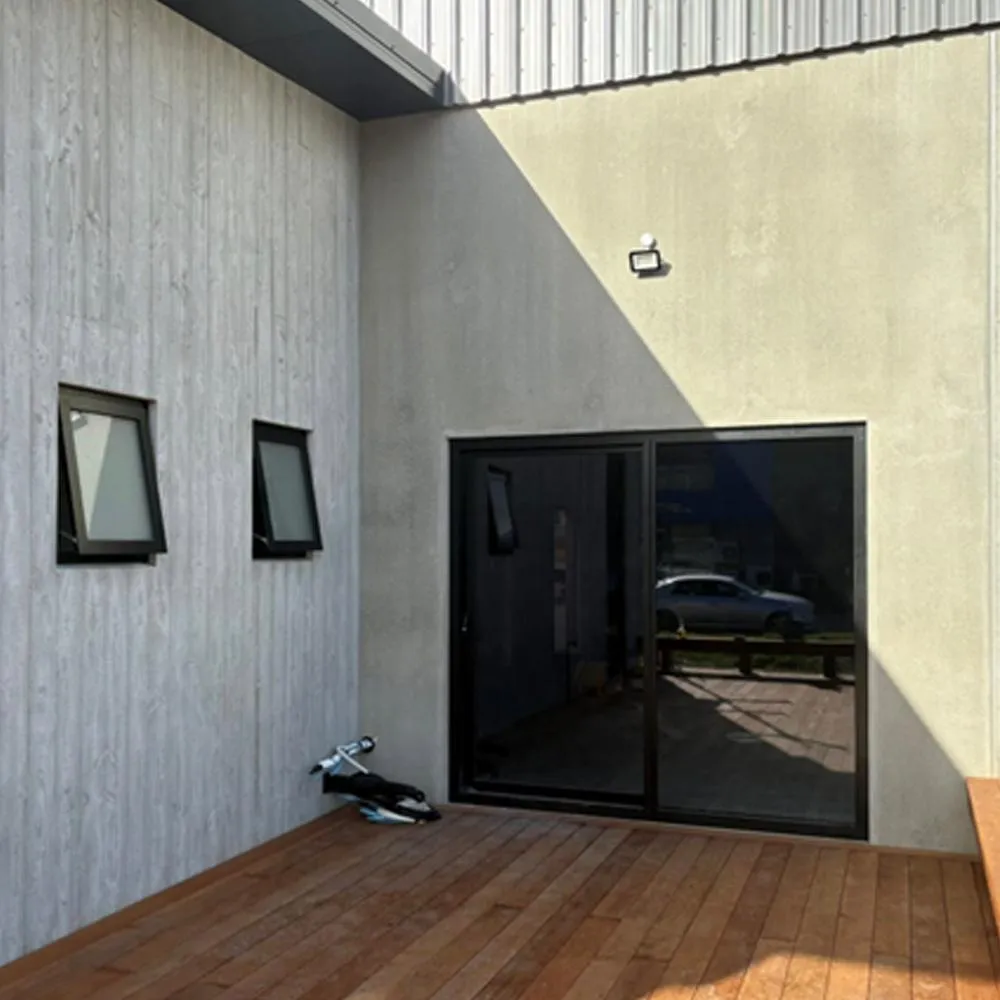 window and door installation for new build in Canterbury