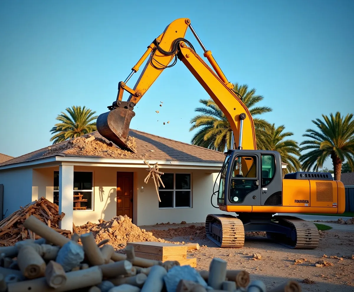 Residential demolition services in West Palm Beach FL