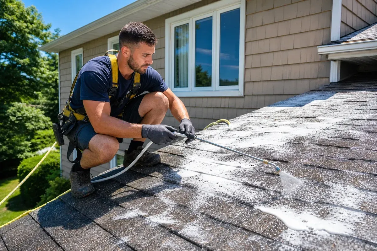 Smithtown Roof Cleaning