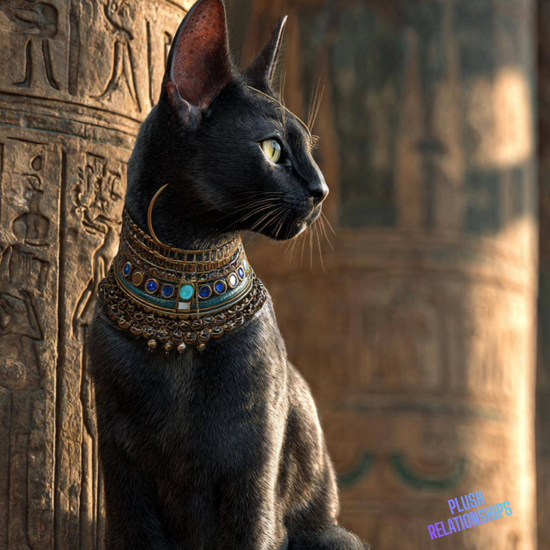 The Cosmic Soulprint of Bastet: Feline Sovereignty, Alchemical Boundaries, and Solar Frequency