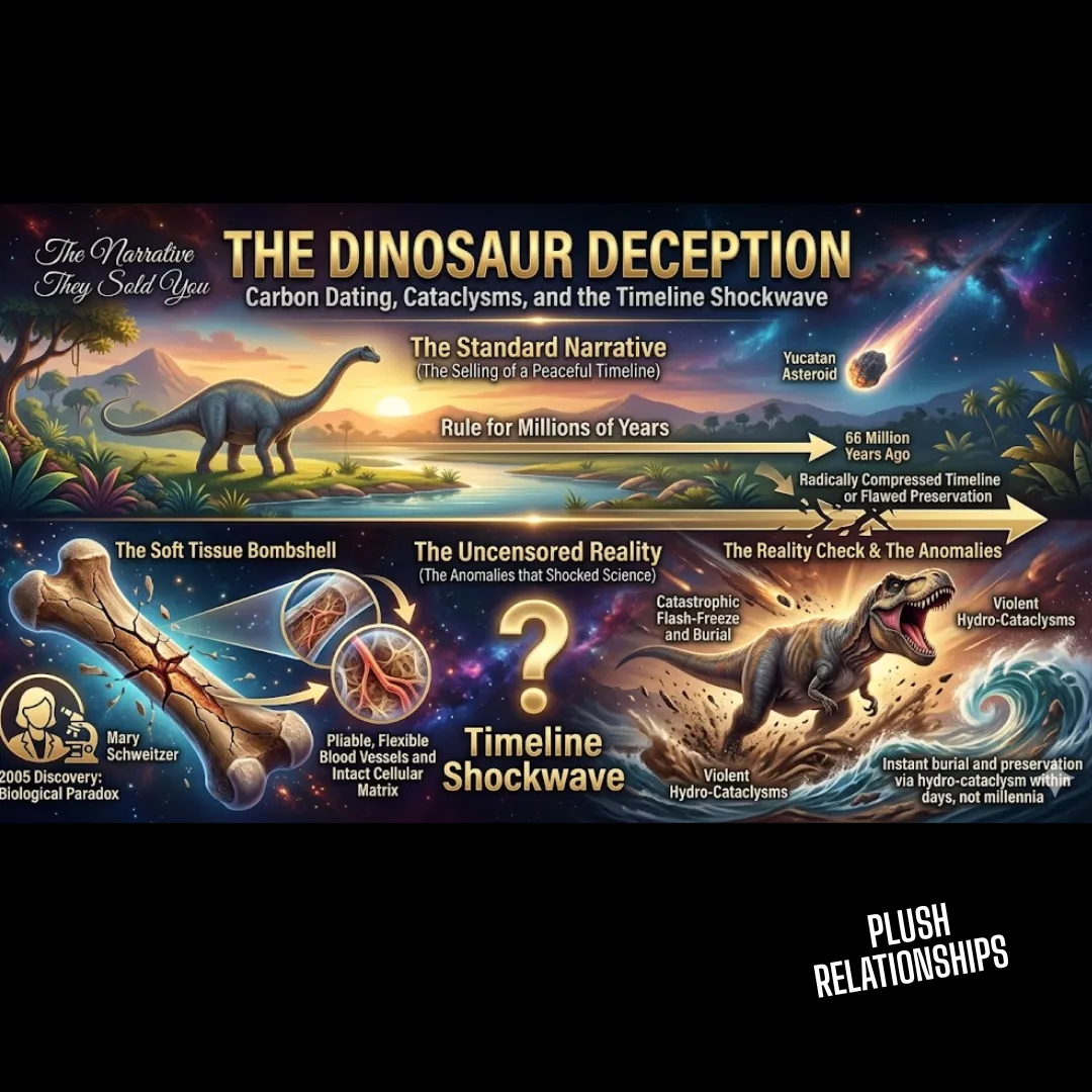 The Dinosaur Deception: Carbon Dating, Cataclysms, and the Timeline Shockwave