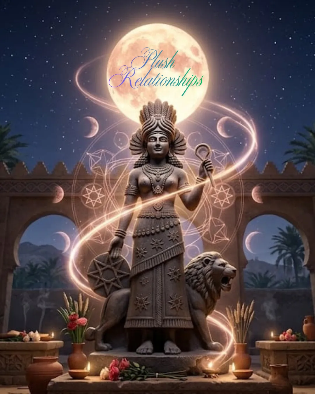 Inanna: The Sovereign Queen and the Power of the Full Moon