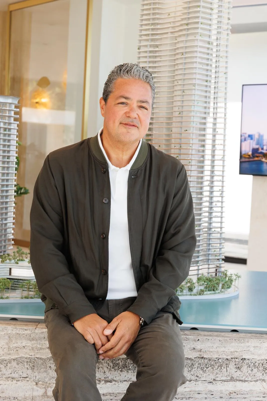 a very tall building with lots of windows