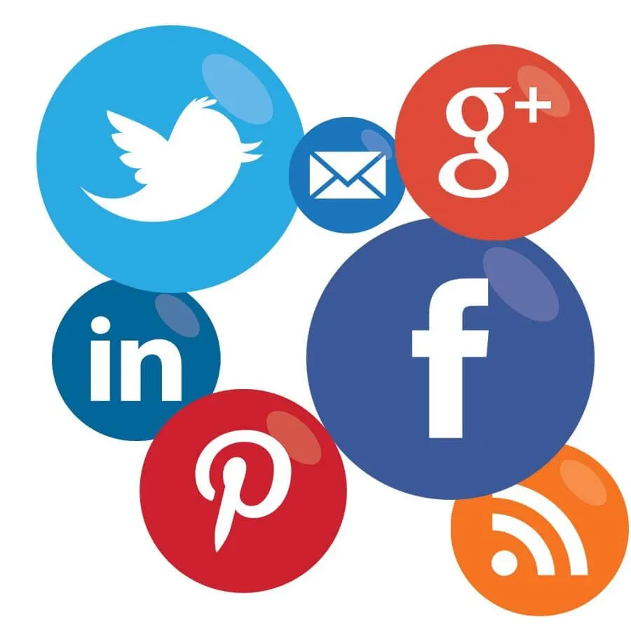 Social Media icons on Automation Platform