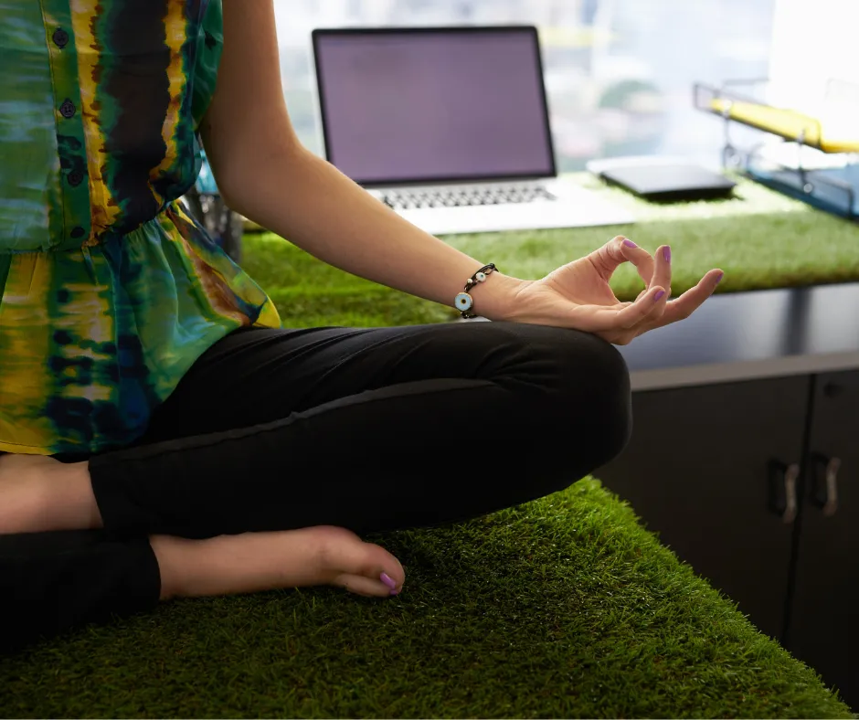 person doing heart shape hand with sun light passing thru
