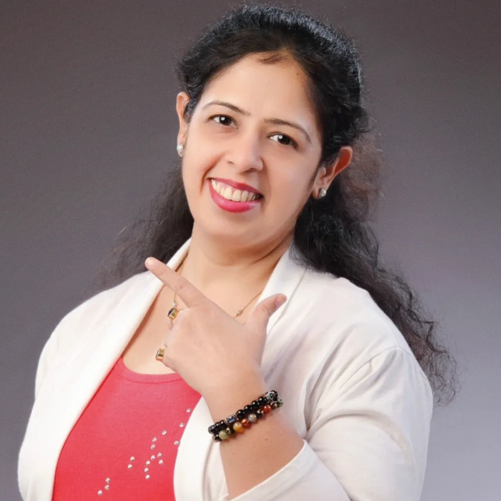 Portrait of Trupti, integrative health and wellness founder