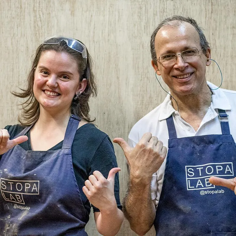 Letcia Saba e Elias Leão | Stopa Lab