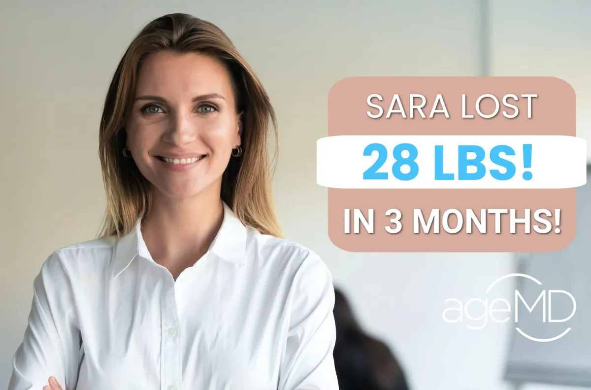 Sara's Testimonial of 28 lbs of weight loss in 3 months