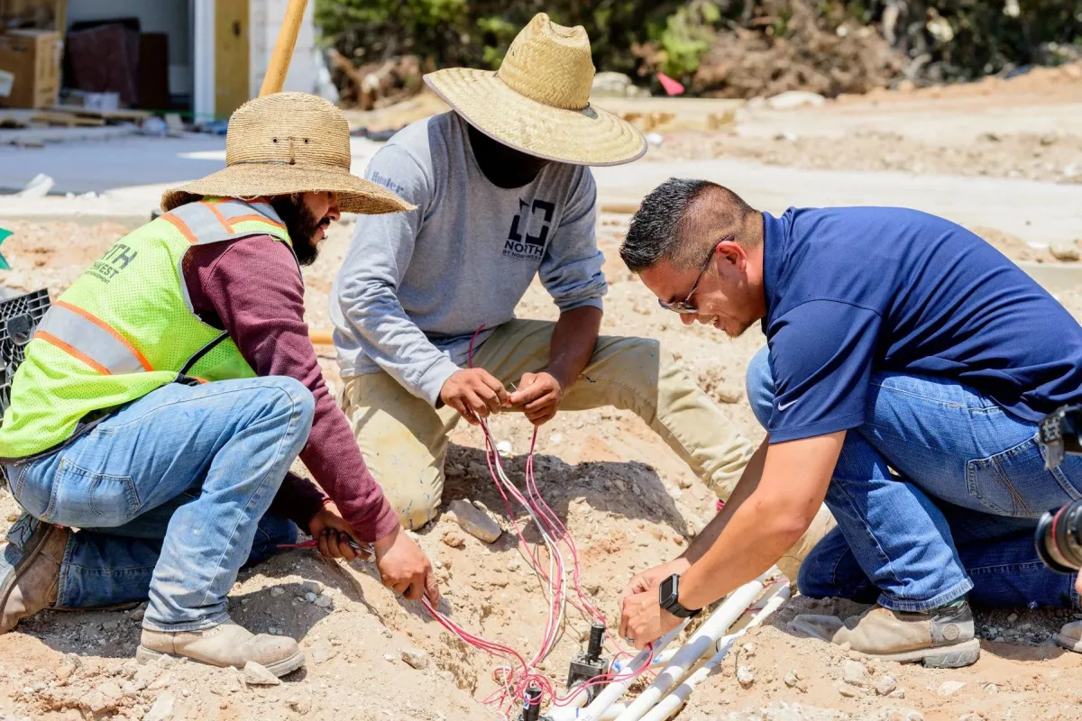 Sprinkler head repair service
