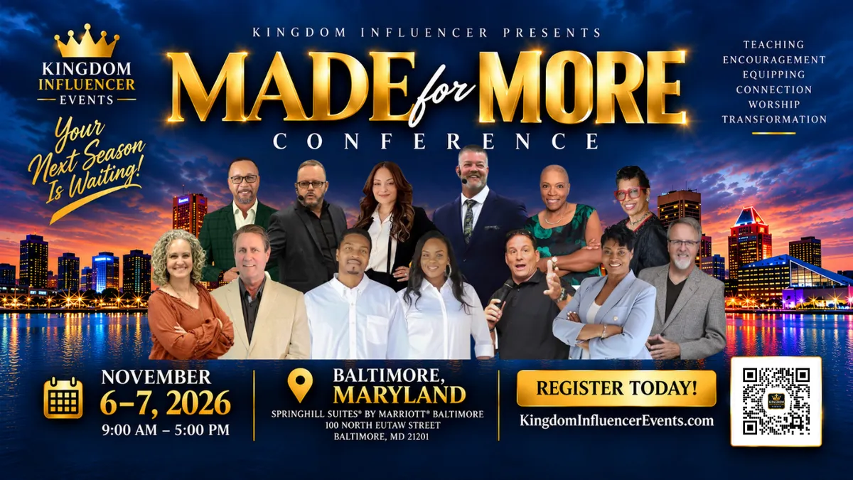 Made For More Conference auditorium atmosphere