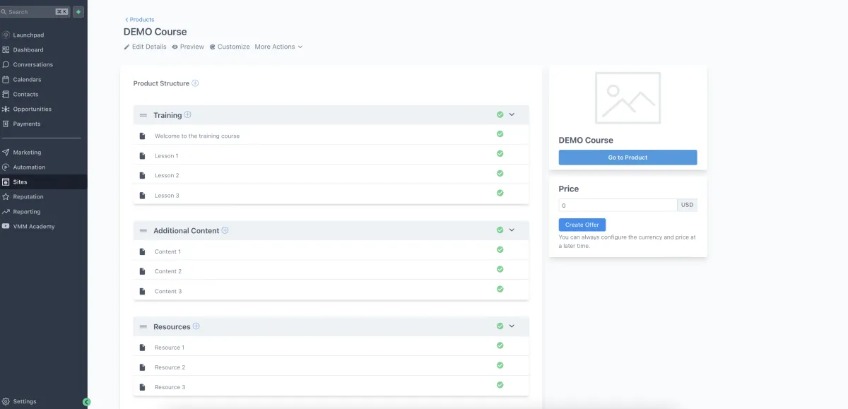 VMM Software, VMM CRM