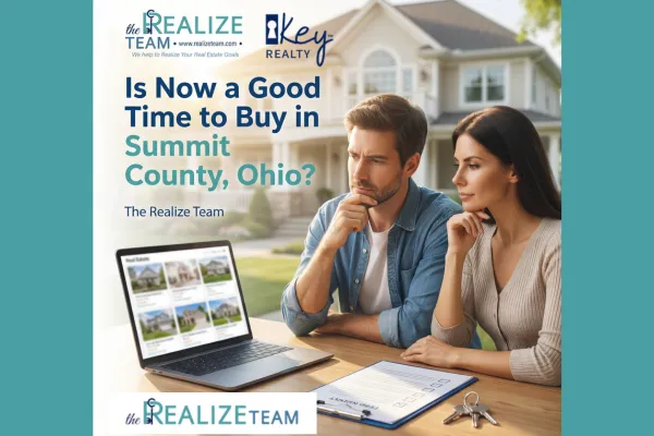 Homebuyer deciding whether now is a good time to buy in Summit County, Ohio