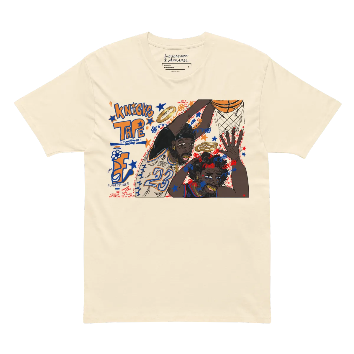 [ Knicks Tape ] Premium Tee – Image 2