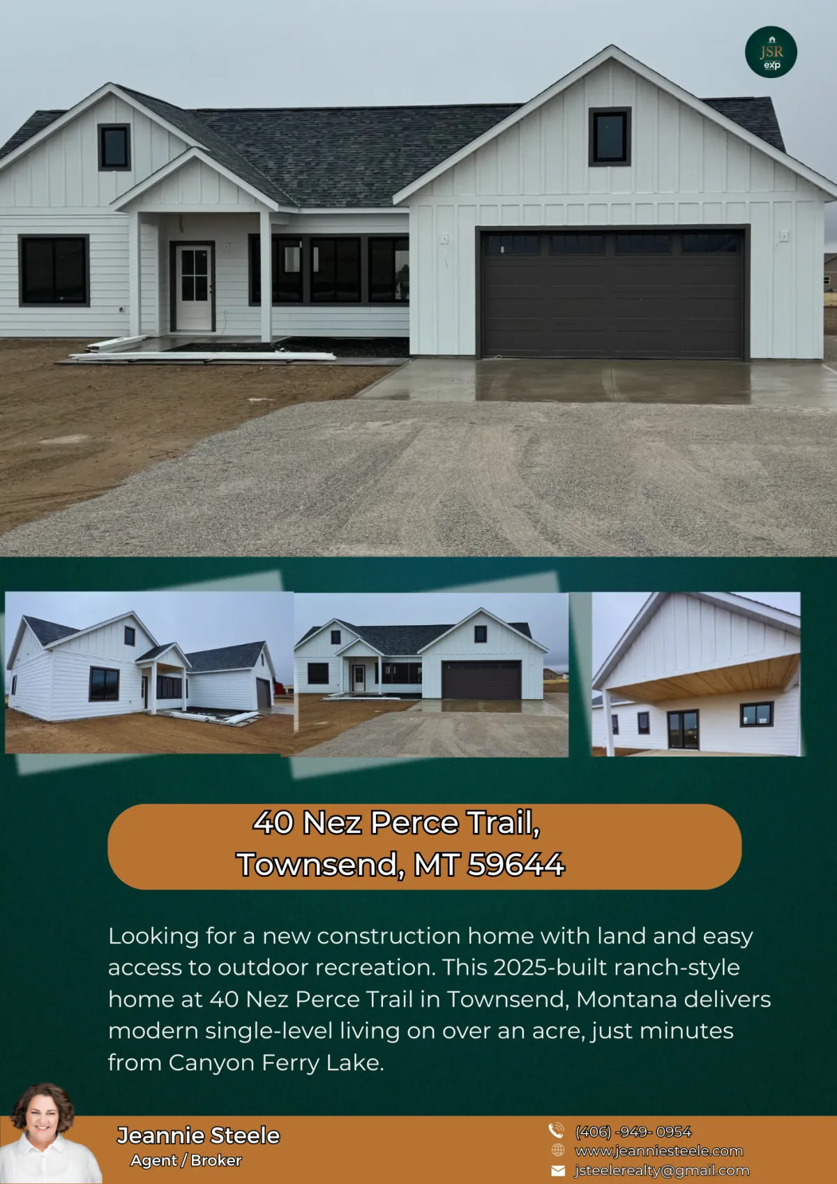 Brand-New 2025 Home on Acreage - 40 Nez Perce Trail