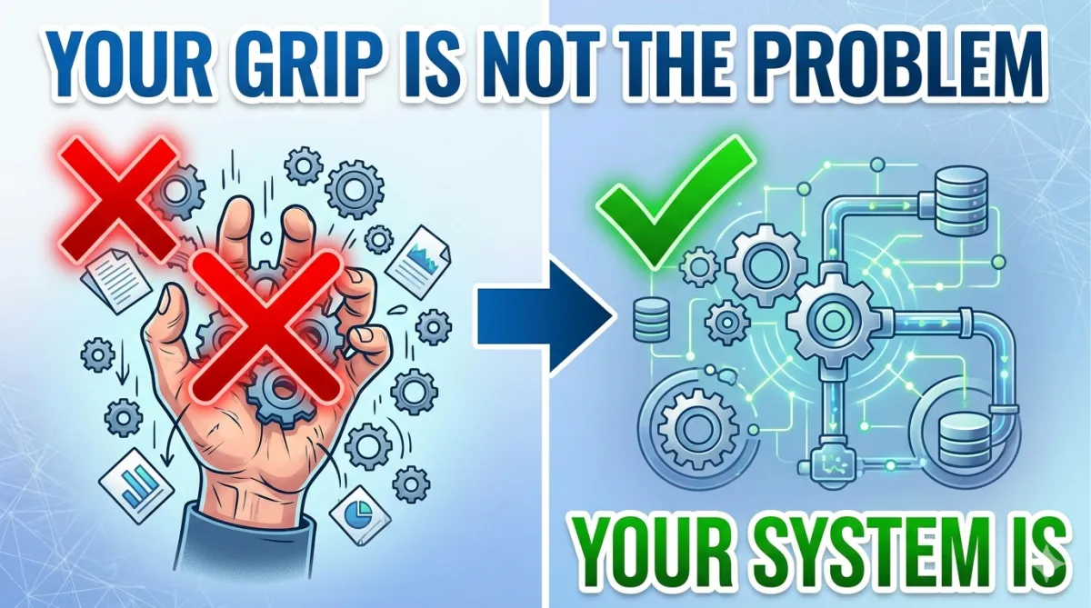 Your Grip Is Not the Problem