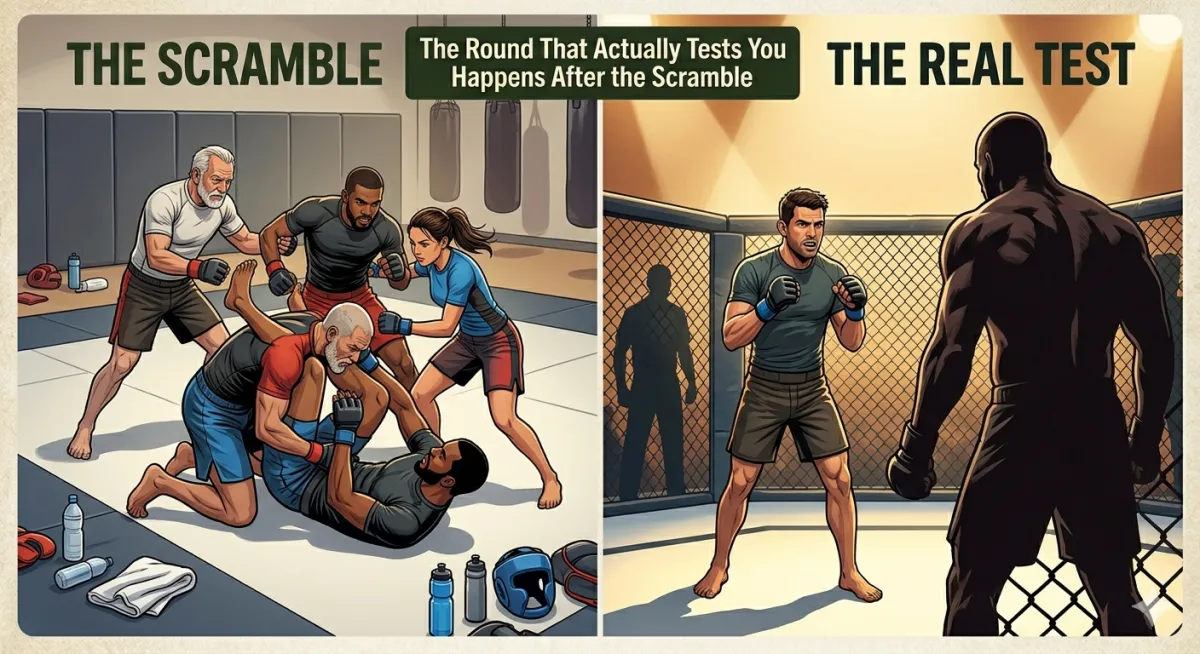 The Round That Actually Tests You Happens After the Scramble