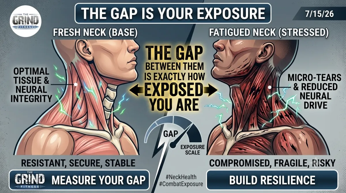 The Gap Between Your Fresh Neck and Your Fatigued Neck Is Exactly How Exposed You Are
