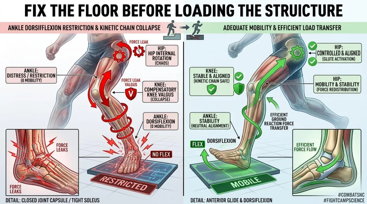 Fix the Ankle First. Everything Above It Depends on It