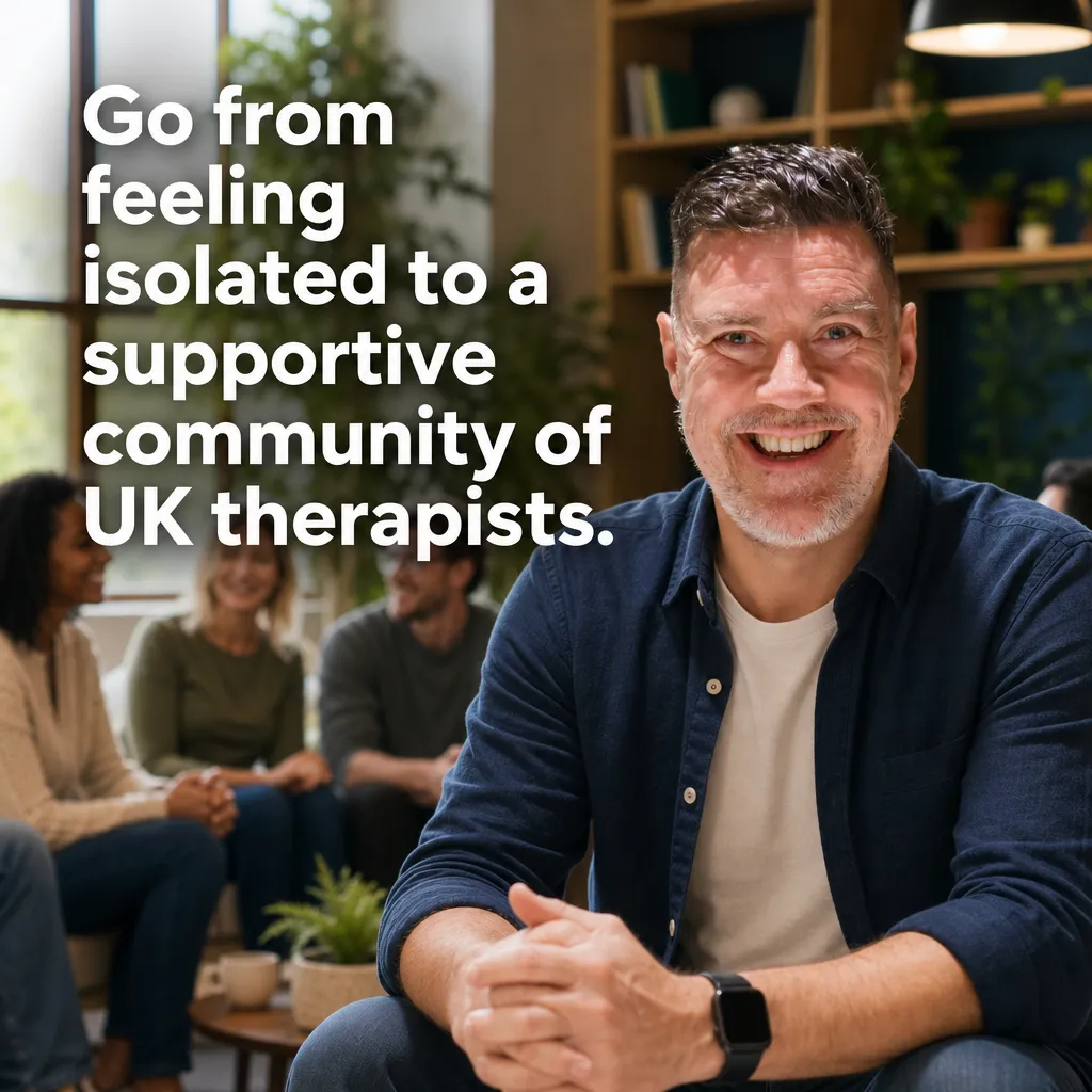 go form feeling isolated to a community of supportive uk therapists