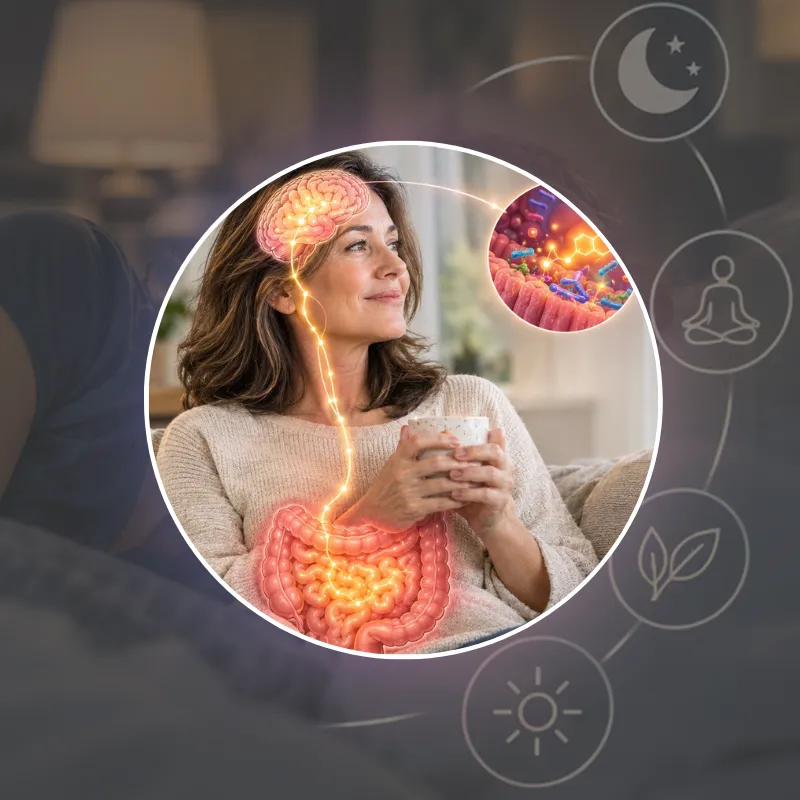 Ninety Percent of Your Serotonin Lives in Your Gut.
