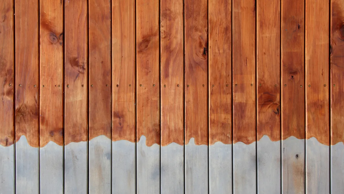 Deck Staining in Wakarusa