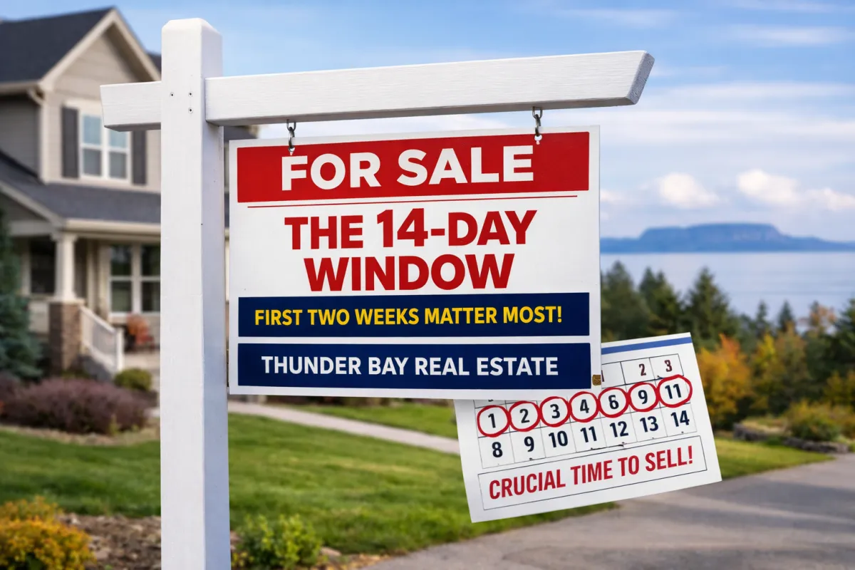 The 14-Day Window: Why Your Listing’s First Two Weeks Matter | Thunder Bay Real Estate