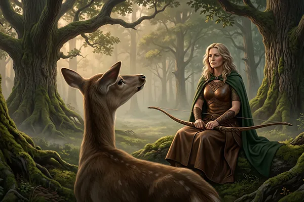 The Deer in the Clearing