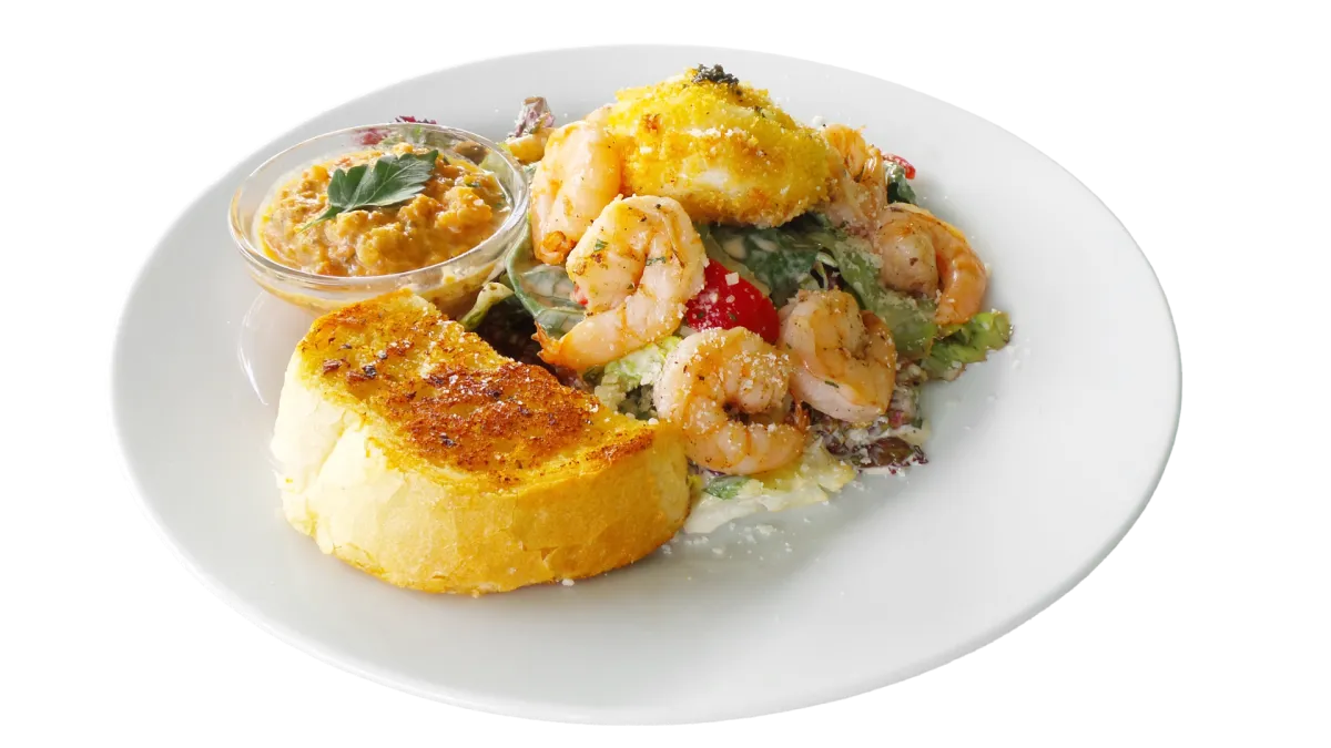 Garnelen Salat im Mürztal