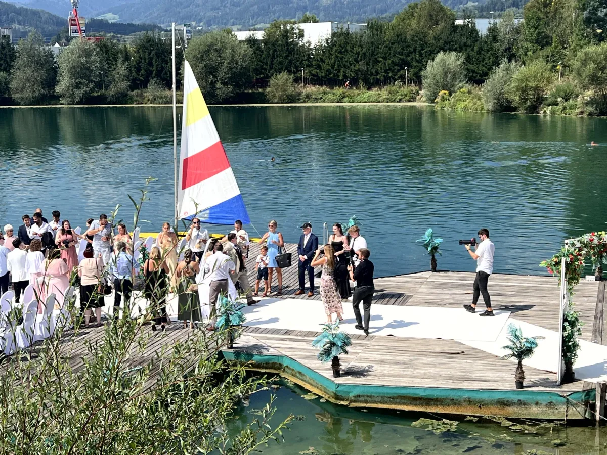 Aperitif am See im Mürztal