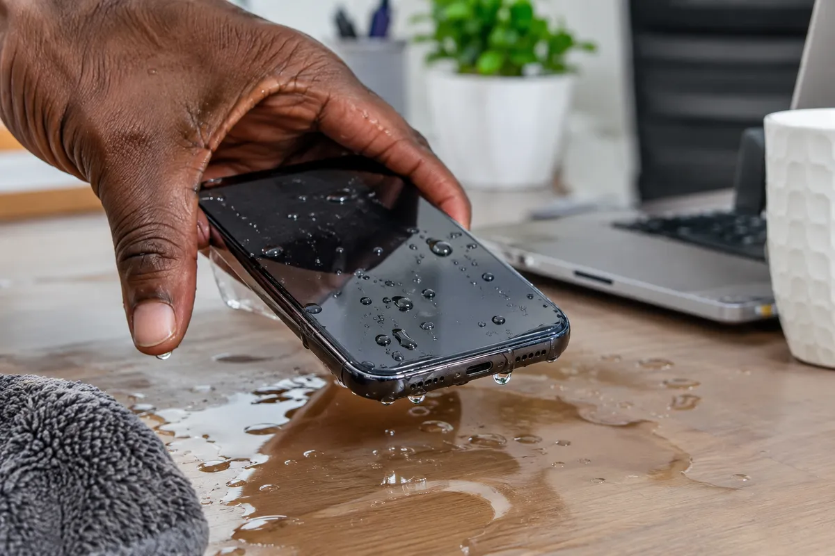 Dropped Your Phone in Water? Water Damage Repair in Nigeria