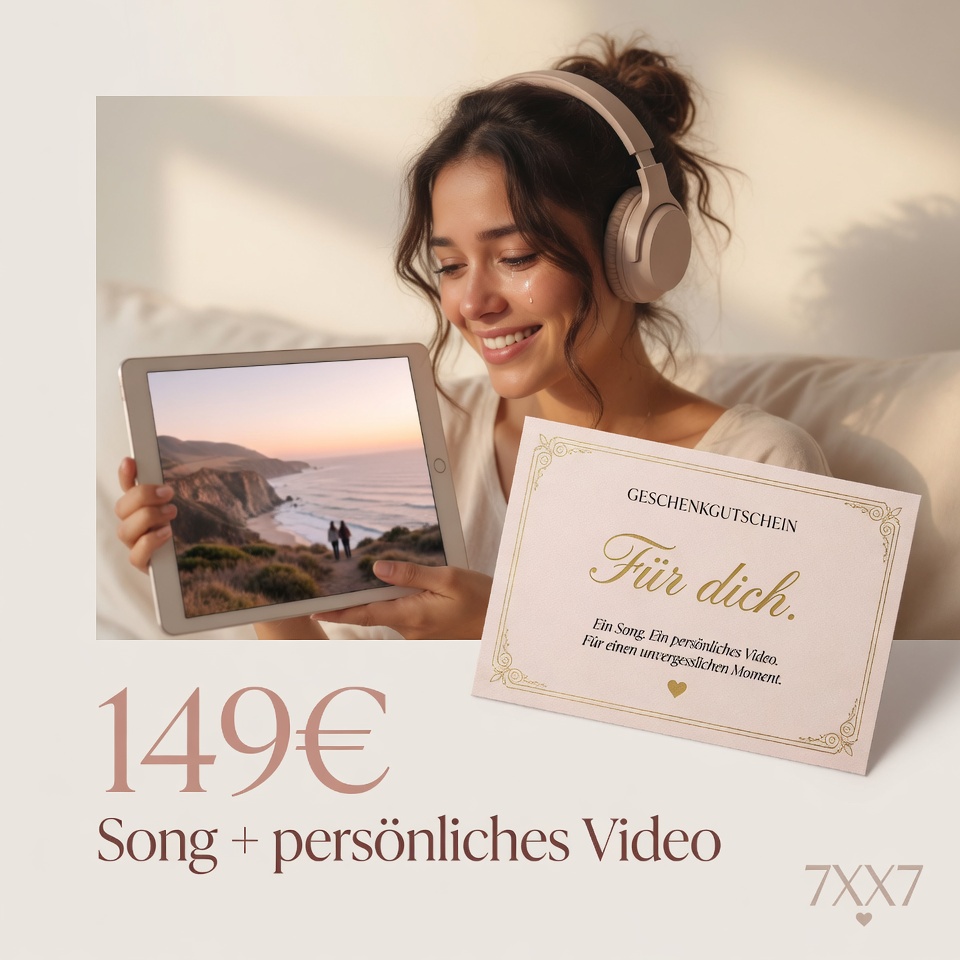 7XX7 Gschenkgutschen 149€