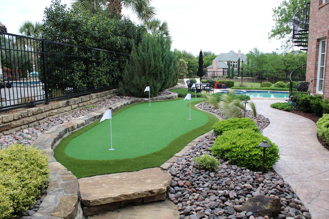 Bellaire Artificial Grass install Residential turf in Bellaire, Texas