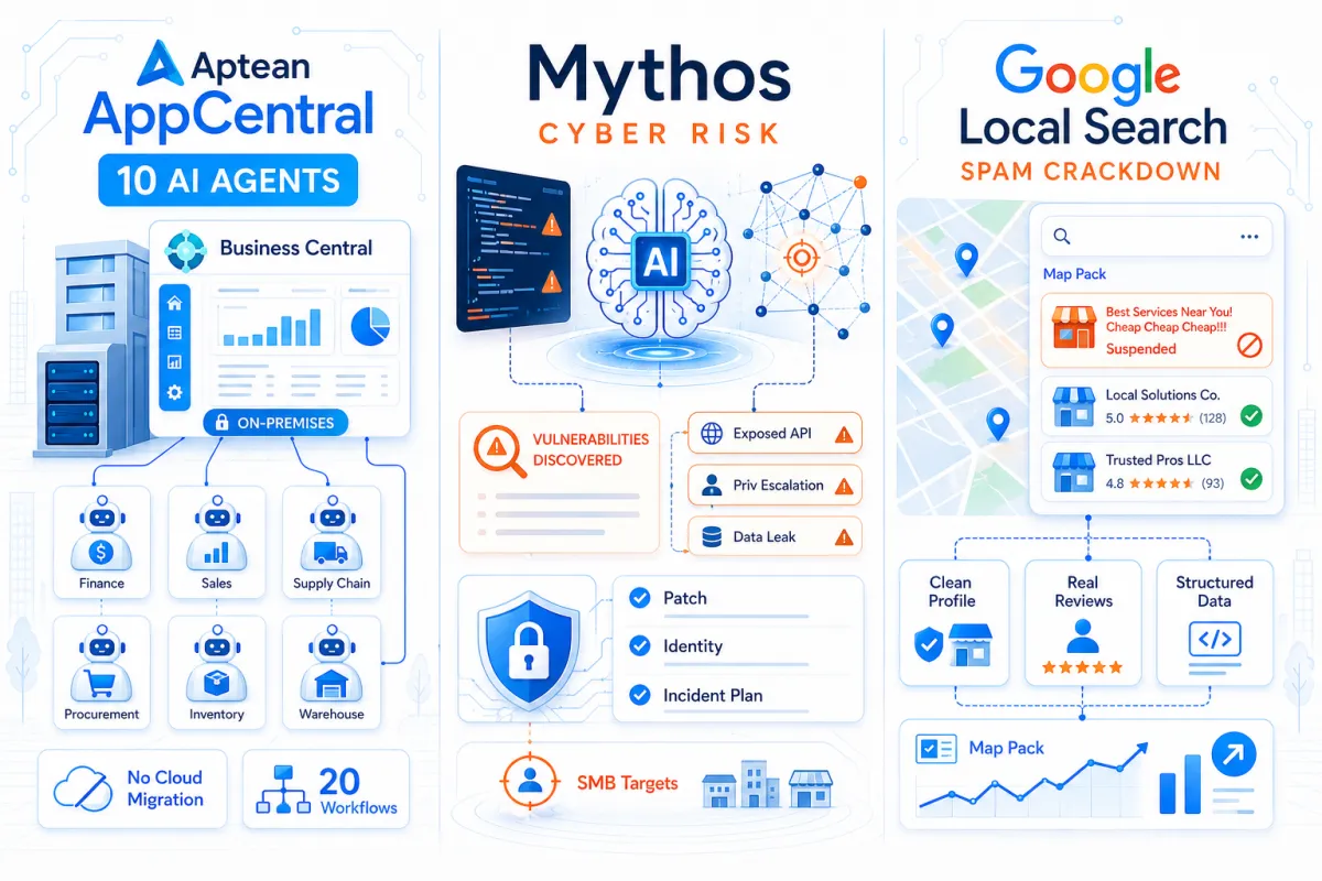 Plug-In AI Agents, a New Cyber Threat, and Google's Local Search Reset