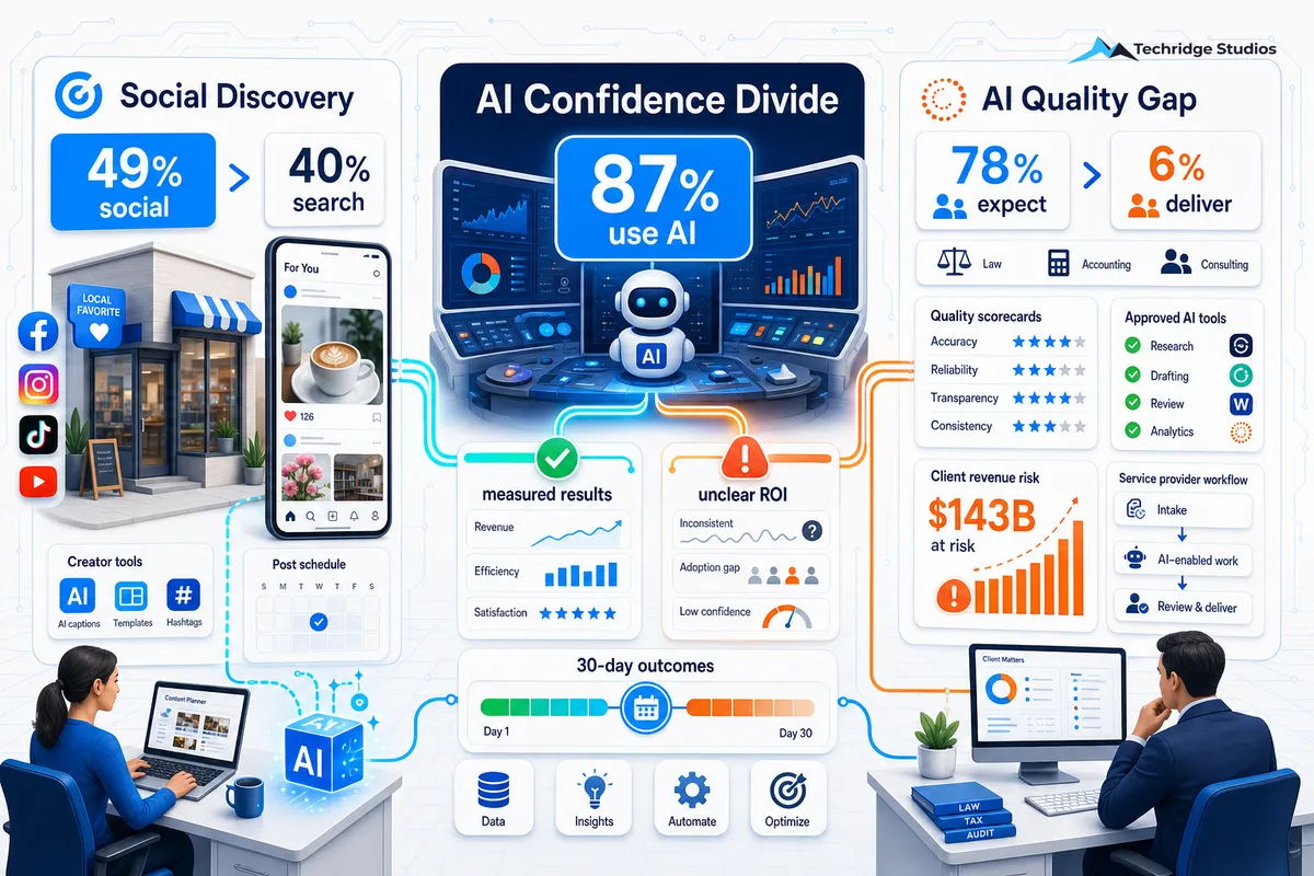 Social Media Now Beats Google for Small Business Discovery — And AI Is Why That's Possible