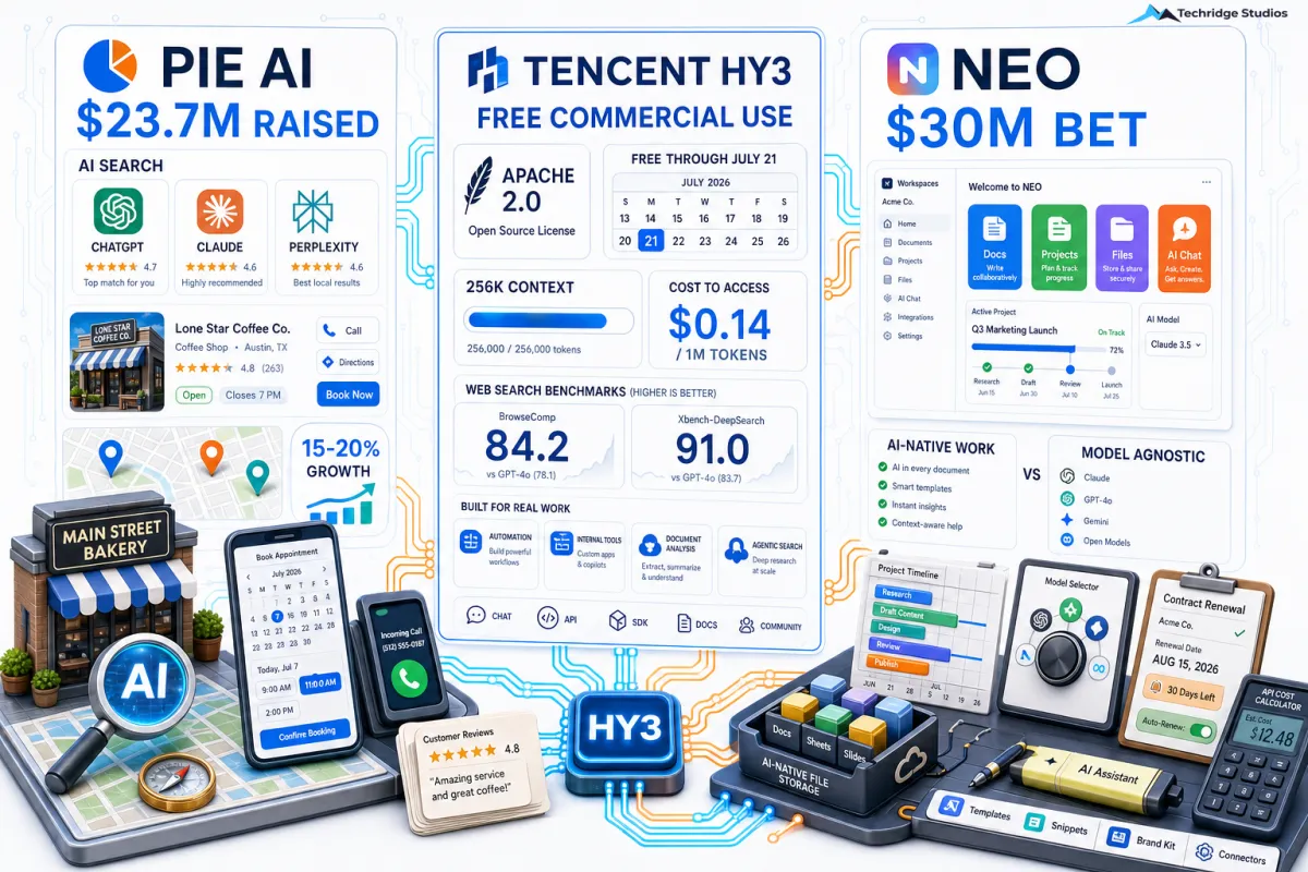 AI Is Reshaping Where Customers Find You, What Tools Cost, and What Your Office Runs On