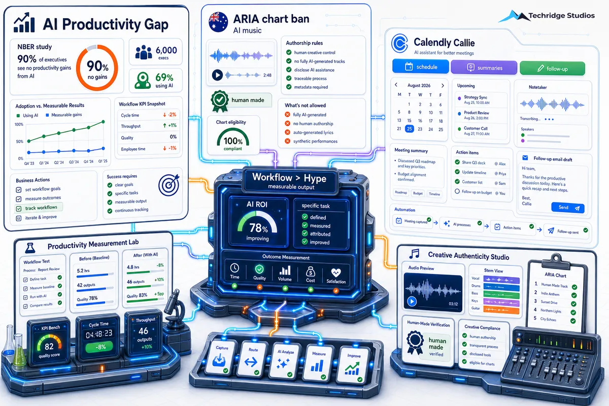 90 Percent of Executives Say AI Isn't Working — Two Stories Show Why Workflow Is Everything