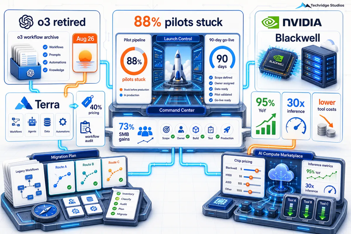 The AI Model Is Gone, the Pilot Is Stuck, and the Chips Are Still Winning