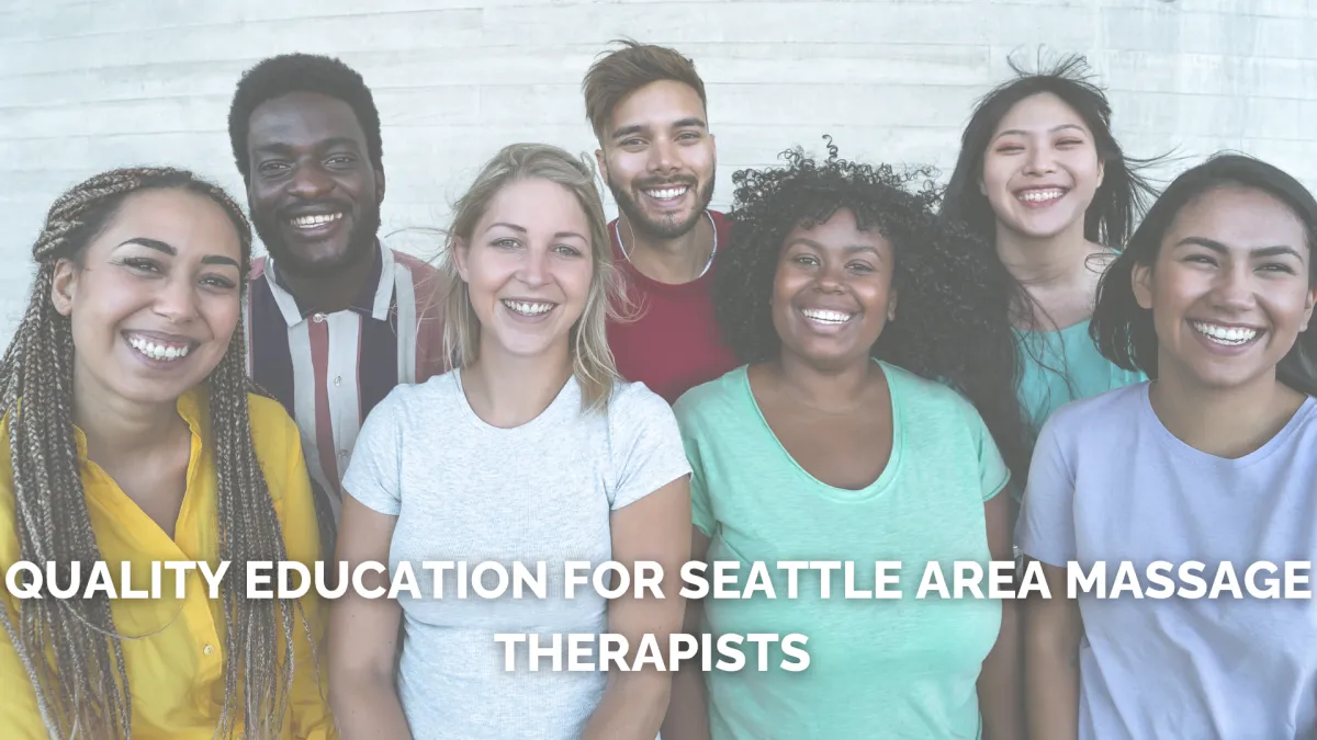 massage students smiling