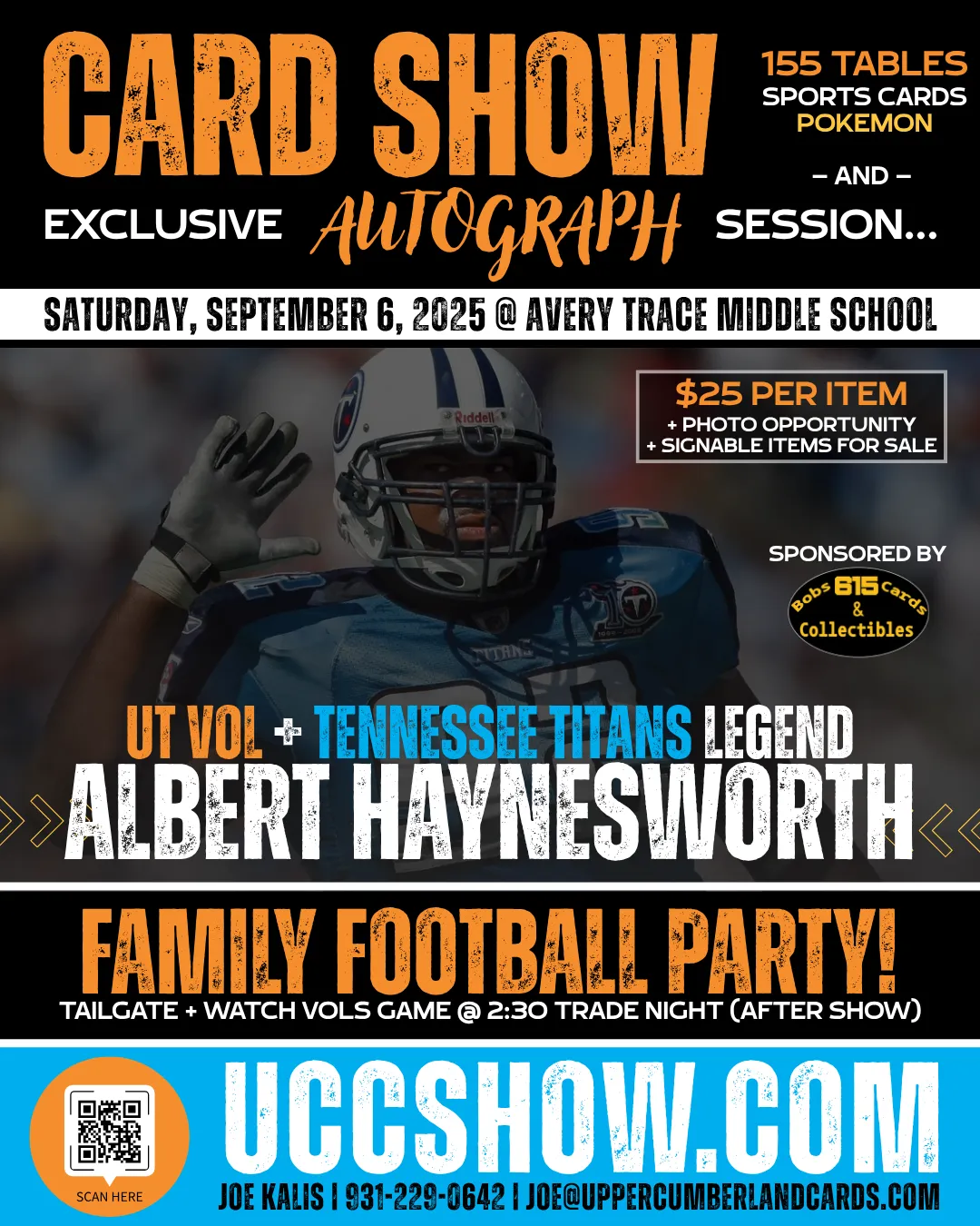 Albert Haynesworth Autograph
